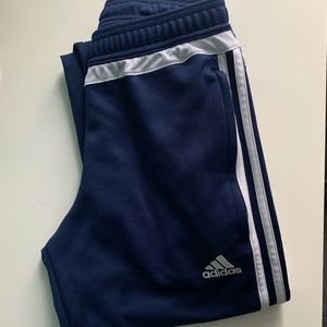 Adidas climacool navy joggers!